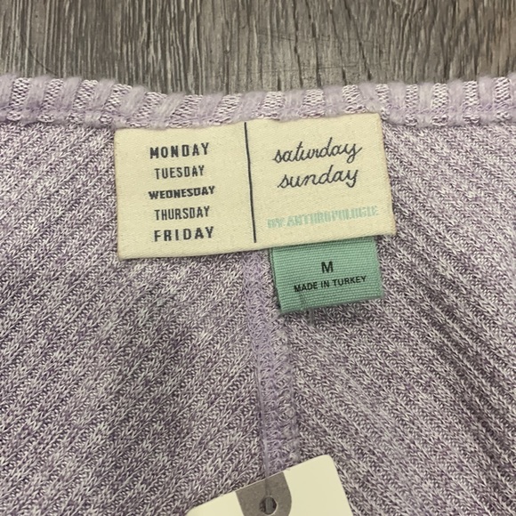 Anthropologie Saturday Sunday Lucie Lilac Tank Top - Picture 5 of 6